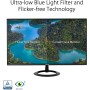 ASUS VZ24EHF Eye Care Monitor Gaming 24 pulgadas (IPS, Full HD, sin marcos, 100 Hz, sincronización adaptativa, 1 ms MPRT, HDMI,