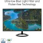 ASUS VZ27EHF Eye Care Monitor Gaming 27 pulgadas (IPS, Full HD, sin marcos, 100 Hz, sincronización adaptativa, 1 ms MPRT, HDMI,