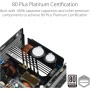ASUS TUF Gaming 750W Gold - Fuente de alimentación modular (80+ Gold, compatible con ATX 3.0, componentes de grado militar,