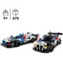 LEGO Speed Champions Coches de Carreras BMW M4 GT3 y BMW M Hybrid V8 Vehículos de Juguete, 2 Maquetas de Construcción y 2