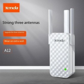 Tenda-repetidor WiFi A12 de 300Mbps, extensor de rango inalámbrico, ex