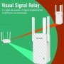Tenda-repetidor WiFi A12 de 300Mbps, extensor de rango inalámbrico, ex