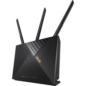 ASUS 4G-AX56 - Router LTE Cat.6 Wi-Fi 6 AX1800 de Doble Banda, 300 Mbps con Portal cautivo