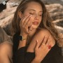 Fullmosa Correa para Apple Watch Acero Inoxidable 40mm 42mm 38mm 41mm para Mujeres, Pulseras de Repuesto de Metal Compatible con