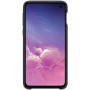Samsung EF-VG970LBEGWW Leather Cover, Funda oficial para Samsung Galaxy 10e, Negro