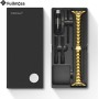 Fullmosa Correa para Apple Watch Acero Inoxidable 40mm 42mm 38mm 41mm para Mujeres, Pulseras de Repuesto de Metal Compatible con