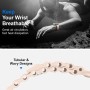 Astorgos Correa Ocean Compatible con Apple Watch Ultra 2 49mm 46mm 45mm 44mm 42mm, Pulsera Deportiva de Silicona Suave de