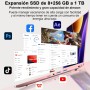 Ordenador Portátil 14 Pulgadas Celeron N5095 Upto 2,9 GHz Portatiles 8GB RAM 256GB SSD TF 1TB LPDDR4 Win11 5G WiFi 1920*1080 FHD