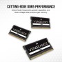 Corsair VENGEANCE DDR5 SODIMM 32 GB (1x32 GB) DDR5 4800MHz C40 (Compatibles con prácticamente todos los sistemas Intel y AMD,