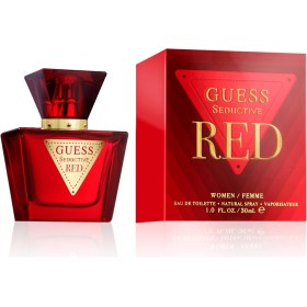 GUESS Seductive Red, Eau de Toilette para Mujer, Colonia Gourmand, Fragancia Sensual, Larga Duración, 30 ml