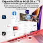 Ordenador Portátil 14 Pulgadas Celeron N5095 Upto 2,9 GHz Portatiles 8GB RAM 256GB SSD TF 1TB LPDDR4 Win11 5G WiFi 1920*1080 FHD
