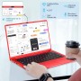 Ordenador Portátil 14 Pulgadas Celeron N5095 Upto 2,9 GHz Portatiles 8GB RAM 256GB SSD TF 1TB LPDDR4 Win11 5G WiFi 1920*1080 FHD