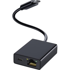 Adaptador Ethernet para Fire TV Stick, Adaptador de Red Micro USB a RJ45 Ethernet Compatible con 4K Fire Stick, Chromecast
