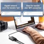 Adaptador Ethernet para Fire TV Stick, Adaptador de Red Micro USB a RJ45 Ethernet Compatible con 4K Fire Stick, Chromecast