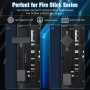 Adaptador Ethernet para Fire TV Stick, Adaptador de Red Micro USB a RJ45 Ethernet Compatible con 4K Fire Stick, Chromecast