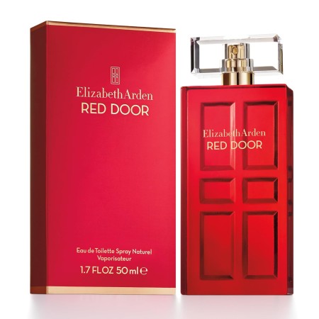 Elizabeth Arden - Red Door, Eau de Toilette, con Lirios del Valle y Rosa Roja, Aroma Floral Intenso, Mezcla de Notas Sensuales,