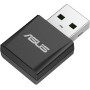 ASUS USB-BE92 Nano - Adaptador USB Nano WiFi 7 BE6500 tribanda, Banda de 6 GHz, Compatible con 4096-QAM, Plug and Play,