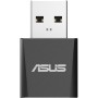 ASUS USB-BE92 Nano - Adaptador USB Nano WiFi 7 BE6500 tribanda, Banda de 6 GHz, Compatible con 4096-QAM, Plug and Play,