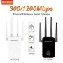 NEWFAST-repetidor WiFi de 300/1200Mbps, enrutador inalámbrico doméstic
