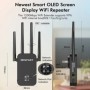 NEWFAST-repetidor WiFi de 300/1200Mbps, enrutador inalámbrico doméstic