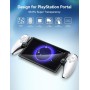 ivoler 2 Piezas Protector de Pantalla Compatible con PlayStation Portal Remote Player, Cristal Vidrio Templado Premium, Dureza