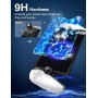 ivoler 2 Piezas Protector de Pantalla Compatible con PlayStation Portal Remote Player, Cristal Vidrio Templado Premium, Dureza