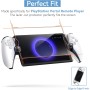 ivoler 2 Piezas Protector de Pantalla Compatible con PlayStation Portal Remote Player, Cristal Vidrio Templado Premium, Dureza