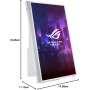 ASUS ROG Strix XG16AHP - Monitor de Gaming portátil 15.6" (144 Hz, FHD (1920 x 1080), IPS, NVIDIA G-Sync, USB Type-C, Micro