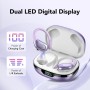 Auriculares Inalambricos, Auriculares Bluetooth 5.3 Deportivos con Gancho de la Oreja, 60H de Reproducción, Pantalla LED,
