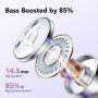 Auriculares Inalambricos, Auriculares Bluetooth 5.3 Deportivos con Gancho de la Oreja, 60H de Reproducción, Pantalla LED,