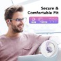 Auriculares Inalambricos, Auriculares Bluetooth 5.3 Deportivos con Gancho de la Oreja, 60H de Reproducción, Pantalla LED,
