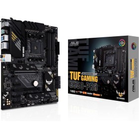 ASUS TUF Gaming B550-PRO - Placa Base(ATX AMD B550 Ryzen AM4 con VRM de 14 Fases DrMOS, PCIe 4.0, Dos M.2, Ethernet, HDMI, DP,