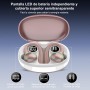 PEFUPEW Auriculares Inalámbricos Deportivos, Bluetooth 5.4 con 4 HD Mic, HiFi Estéreo Cascos Inalambricos, Auriculares Running