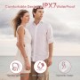 OYIB Auriculares inalambricos Deportivos, 2024 Auriculares Bluetooth 5.4 con HiFi Estéreo, HD Micrófono, 50H Cascos Inalambricos