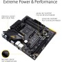 ASUS TUF Gaming B550-PRO - Placa Base(ATX AMD B550 Ryzen AM4 con VRM de 14 Fases DrMOS, PCIe 4.0, Dos M.2, Ethernet, HDMI, DP,