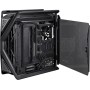 ASUS TUF Gaming GT501 - Chasis Gaming EATX, panel metálico frontal, lateral de cristal, ventilador RGB de 120 mm, radiador de