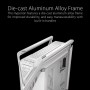 ASUS TUF Gaming GT501 - Chasis Gaming EATX, panel metálico frontal, lateral de cristal, ventilador RGB de 120 mm, radiador de