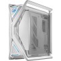 ASUS TUF Gaming GT501 - Chasis Gaming EATX, panel metálico frontal, lateral de cristal, ventilador RGB de 120 mm, radiador de