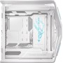 ASUS TUF Gaming GT501 - Chasis Gaming EATX, panel metálico frontal, lateral de cristal, ventilador RGB de 120 mm, radiador de