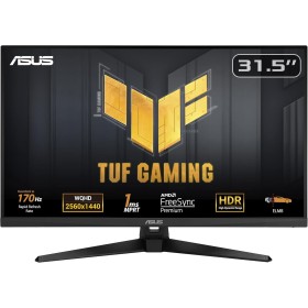 ASUS TUF Gaming VG32AQA1A - Monitor Gaming de 31,5 pulgadas WQHD (2560 x 1440), Overclock a 170 Hz, Extreme Low Motion Blur,