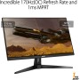 ASUS TUF Gaming VG27AQA1A - Monitor de 27" WQHD (2560x1440), Overclock 170Hz (por encima de 144Hz), Extreme Low Motion Blur,