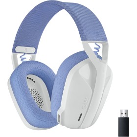 Logitech G G435 Auriculares Inalámbricos LIGHTSPEED para Gaming, Ligeros, micrófono Integrado, Batería de 18 Horas, Compatibles
