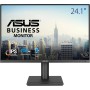 ASUS BE248QF Monitor Profesional de 24.1 Pulgadas, WUXGA 1920 x 1200, IPS, 100Hz, sin Marco, diseño ergonómico, HDMI, Eye Care,