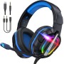 Fachixy FC200 Cascos Gaming para PS5, PS4, PC, Xbox One, Switch, Auriculares Gaming Cancelación de Ruido, Cascos con Microfono
