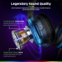 Fachixy FC200 Cascos Gaming para PS5, PS4, PC, Xbox One, Switch, Auriculares Gaming Cancelación de Ruido, Cascos con Microfono