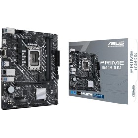 ASUS Prime H610M-D D4 - Placa Base mATX Intel H610 LGA 1700 (RAM DDR4, PCIe 4.0, M.2, Ethernet de 1 GB Realtek, HDMI, D-Sub, USB