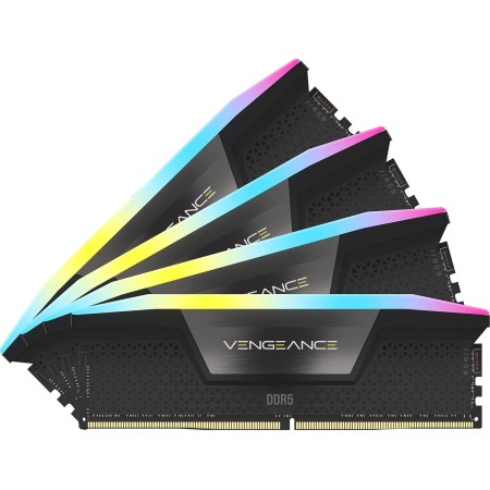 Corsair Vengeance RGB DDR5 64GB (2x32GB) 6600MHz C32 Intel Memoria per Desktop (Regulación de Voltaje a Bordo, Perfiles XMP 3.0