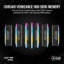 Corsair Vengeance RGB DDR5 64GB (2x32GB) 6600MHz C32 Intel Memoria per Desktop (Regulación de Voltaje a Bordo, Perfiles XMP 3.0