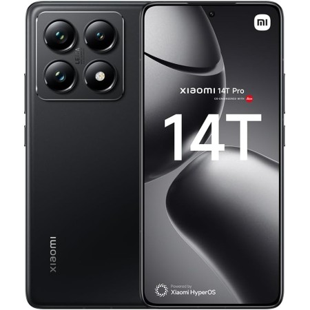 Xiaomi 14T Pro – Smartphone de 12+256GB, Lentes Leica Summilux, MediaTek Dimensity 9300+, Pantalla AMOLED 6,67'' 144Hz,