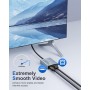 ZEXMTE Adaptador Gigabit Ethernet para Fire TV Stick, 1000 Mbps Micro USB a RJ45 TV Stick Ethernet adaptador compatible con Fire
